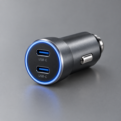 Marvuni Dual-Port USB-C Car Charger 30W PD