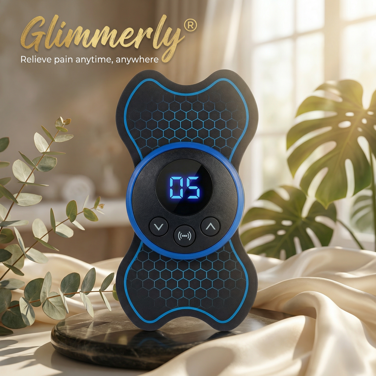 Mini Electric Pulse Muscle Massager